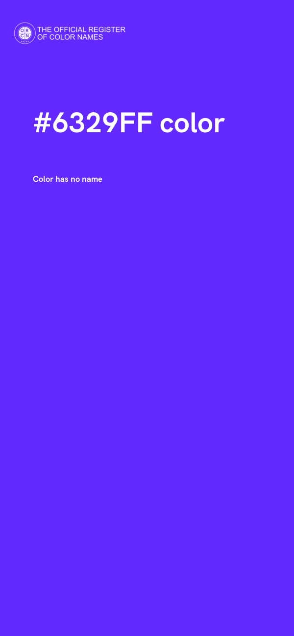 #6329FF color image