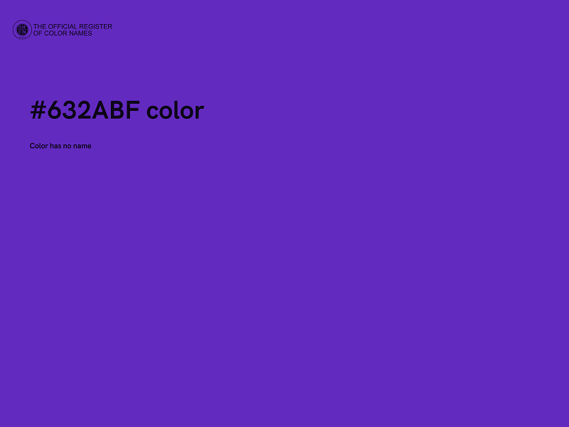 #632ABF color image