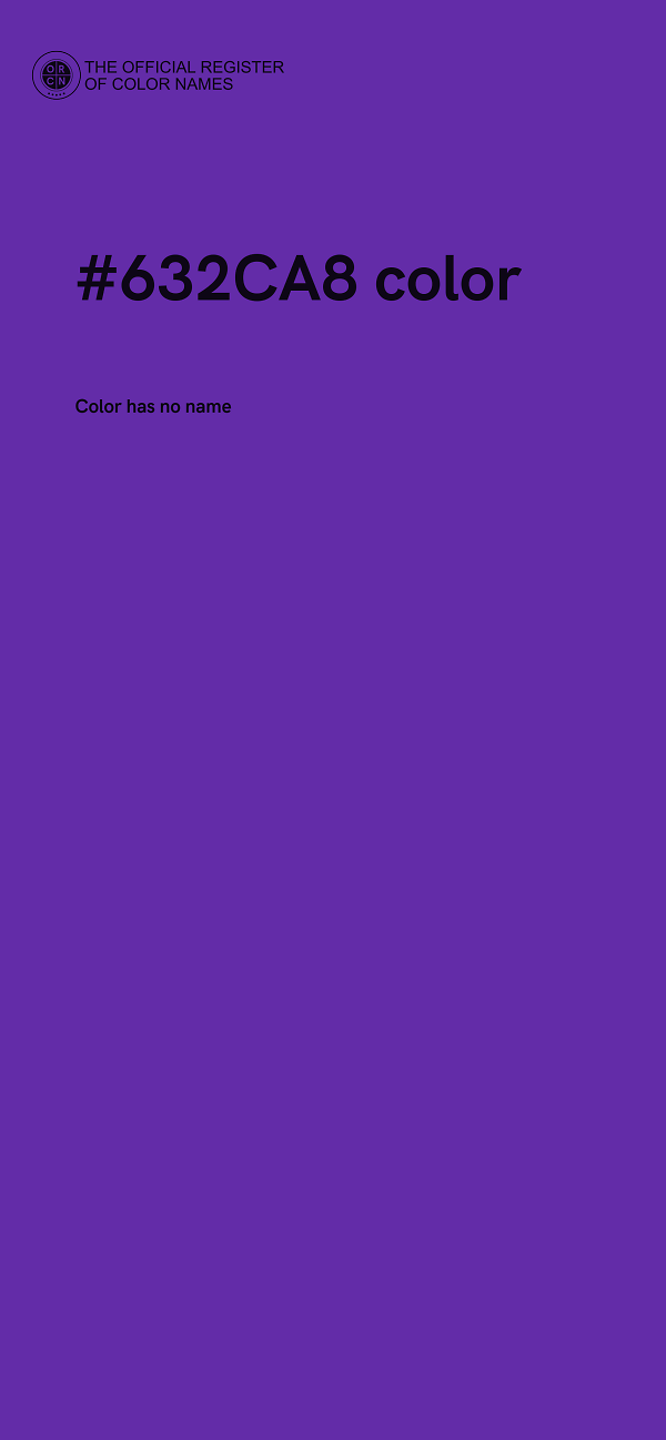 #632CA8 color image