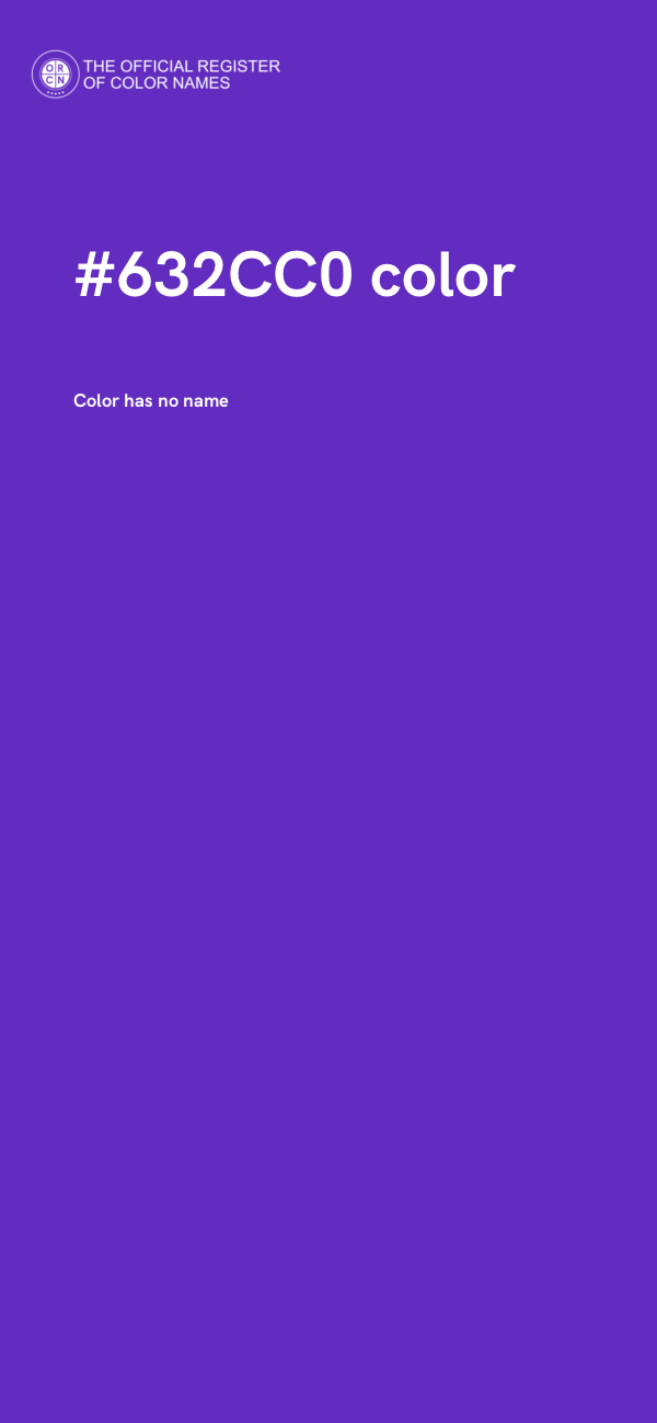 #632CC0 color image