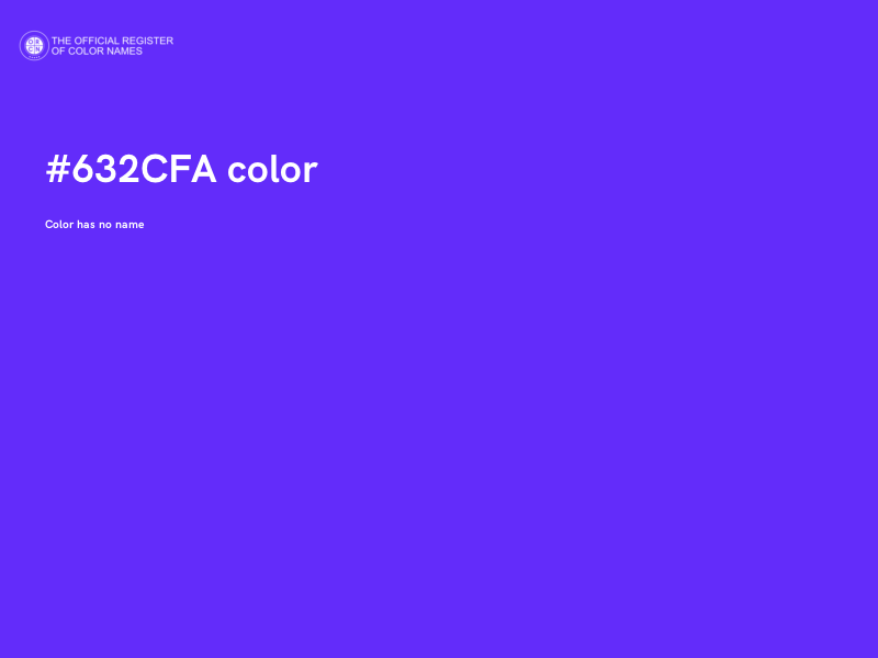 #632CFA color image