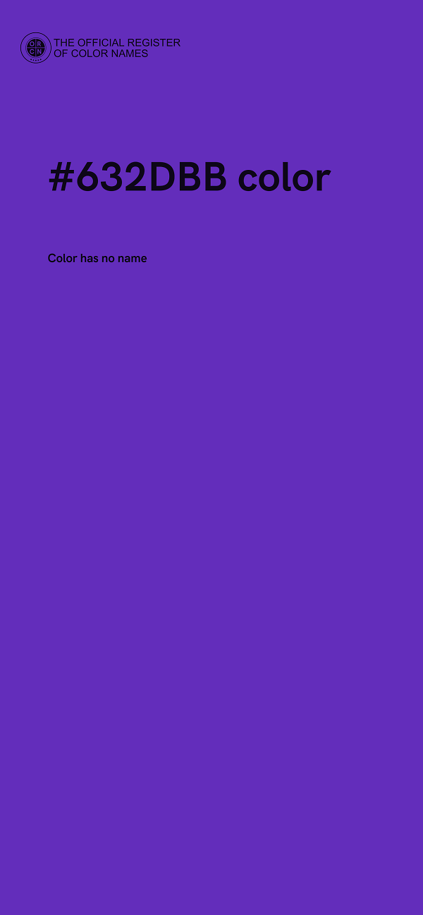 #632DBB color image