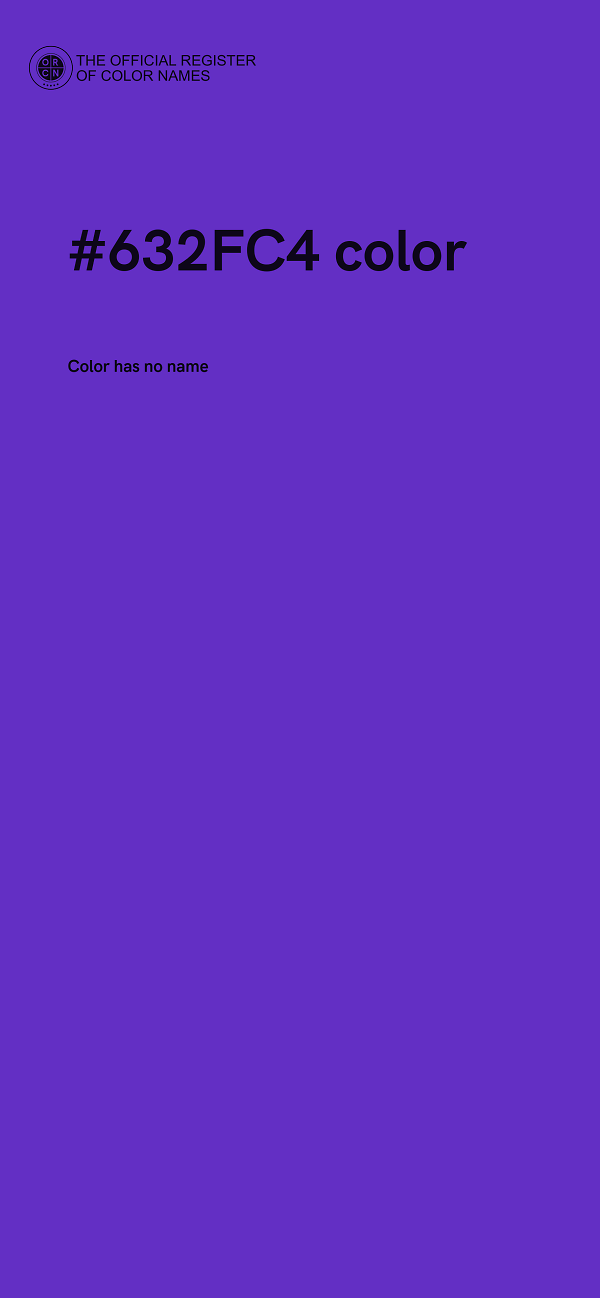 #632FC4 color image