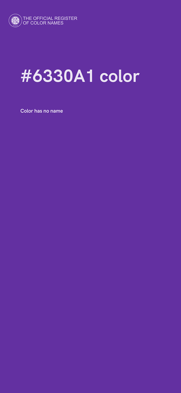 #6330A1 color image