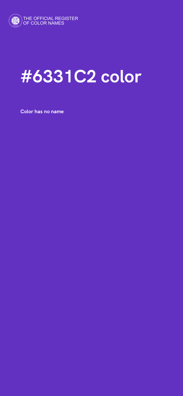 #6331C2 color image