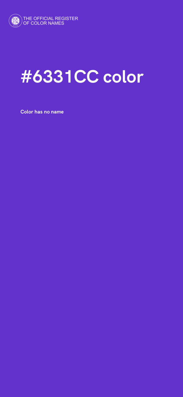 #6331CC color image