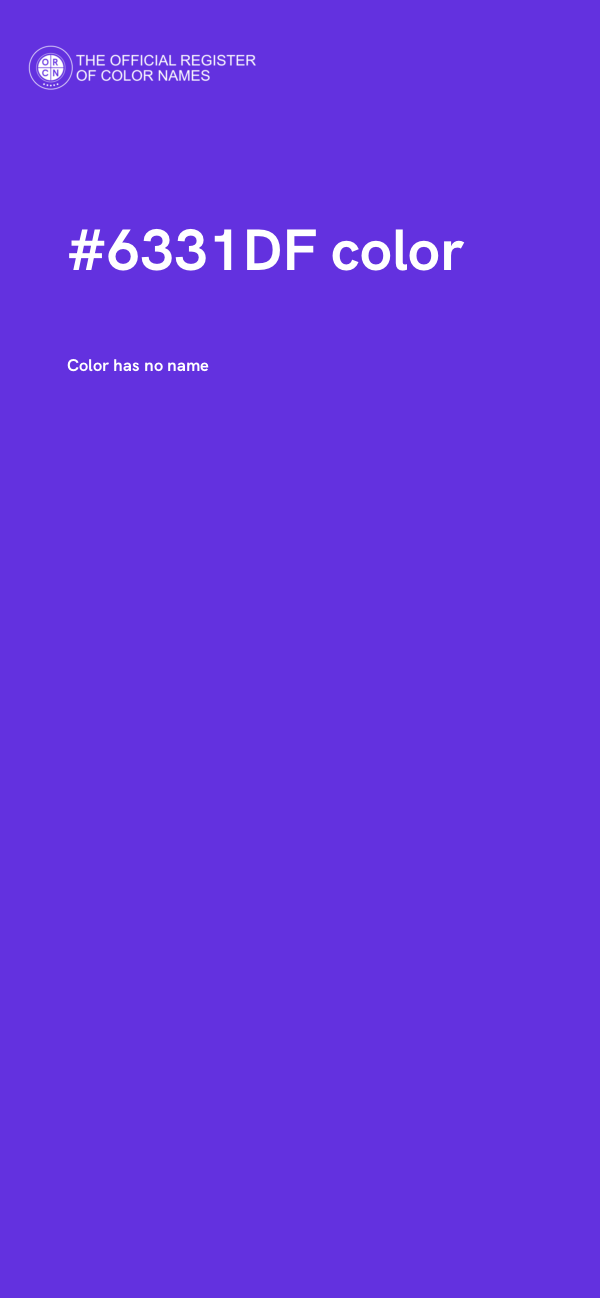 #6331DF color image