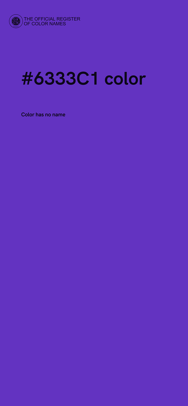 #6333C1 color image