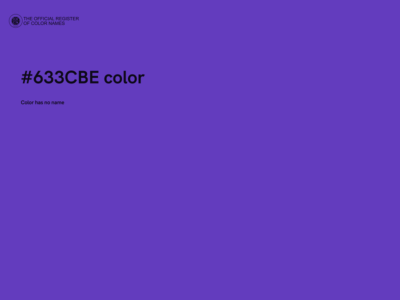 #633CBE color image