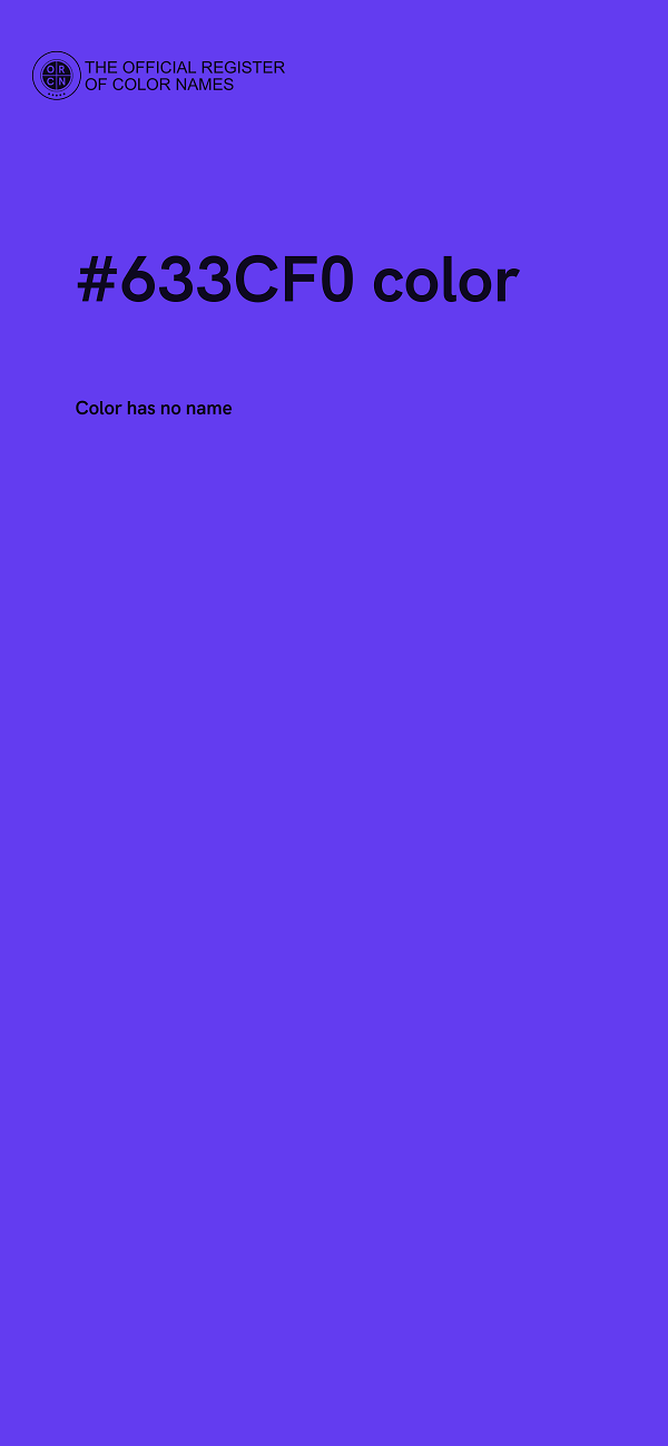 #633CF0 color image
