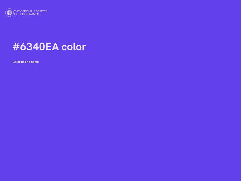 #6340EA color image