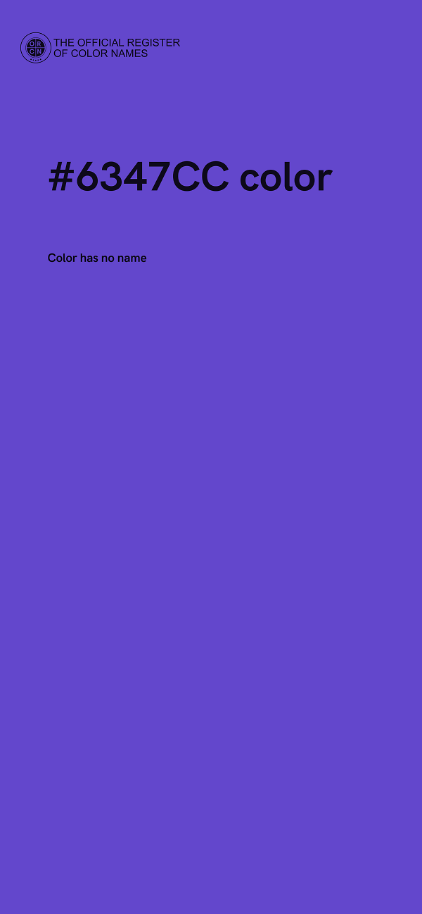 #6347CC color image