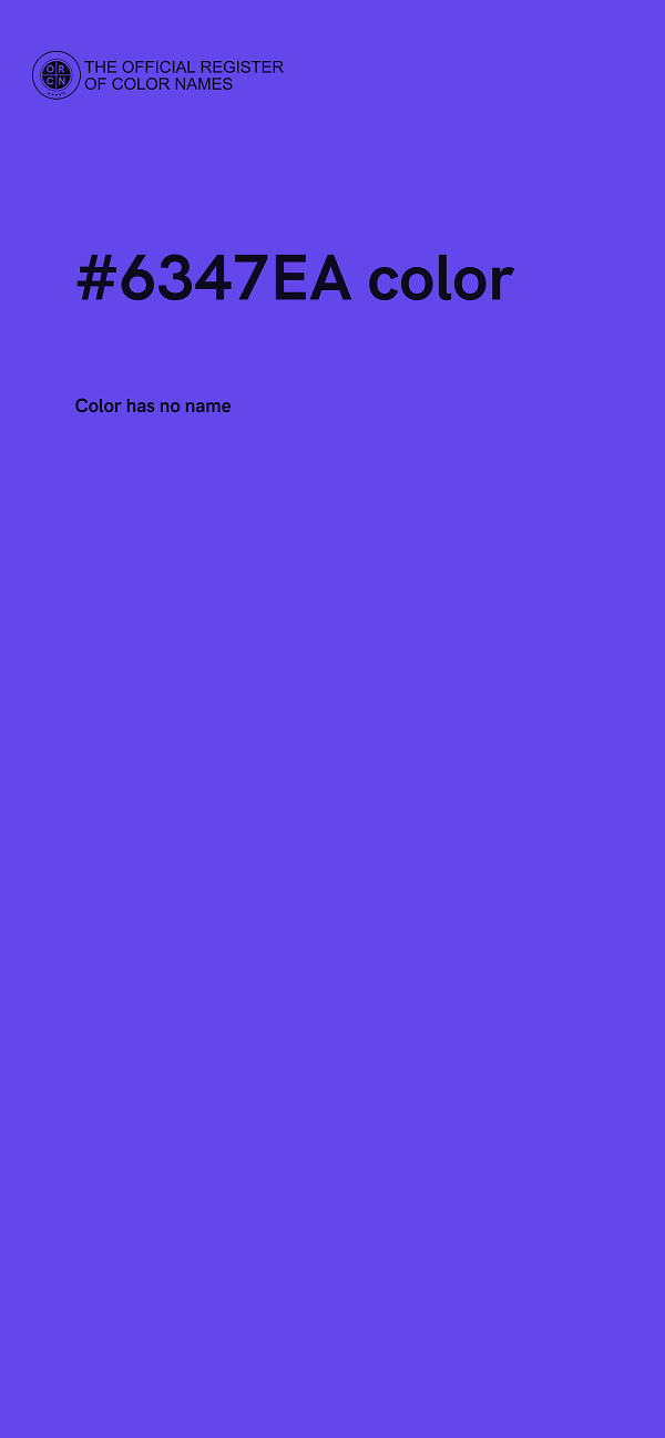 #6347EA color image