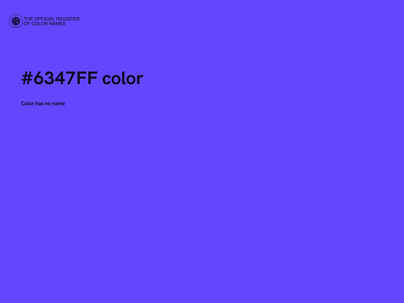 #6347FF color image