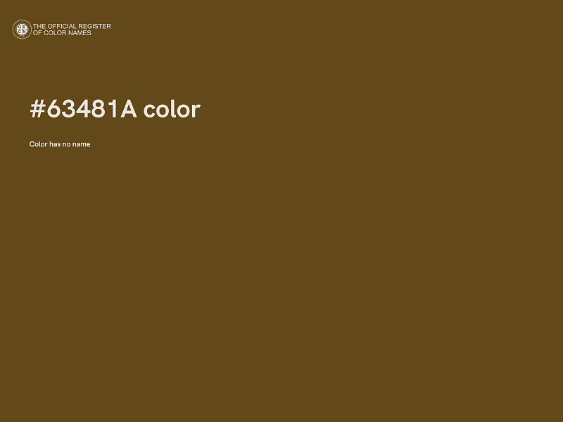 #63481A color image