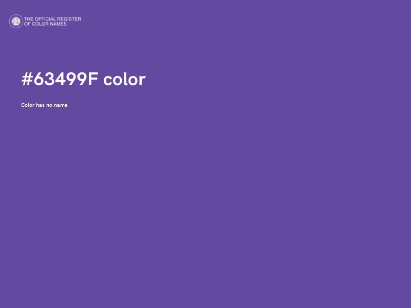 #63499F color image