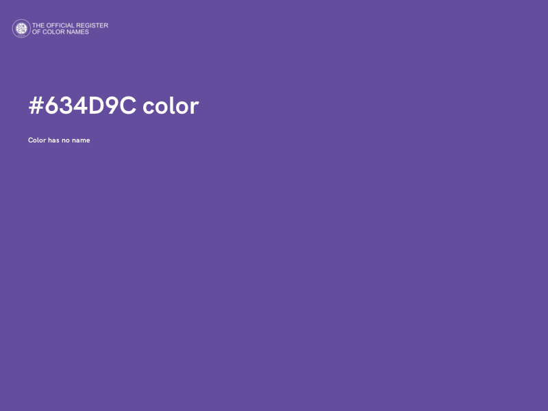 #634D9C color image