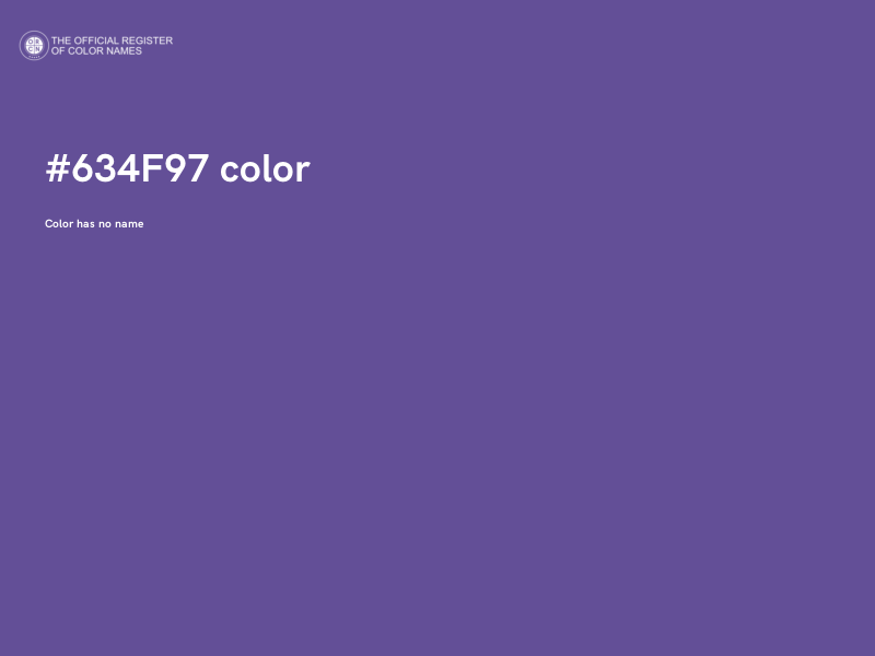 #634F97 color image
