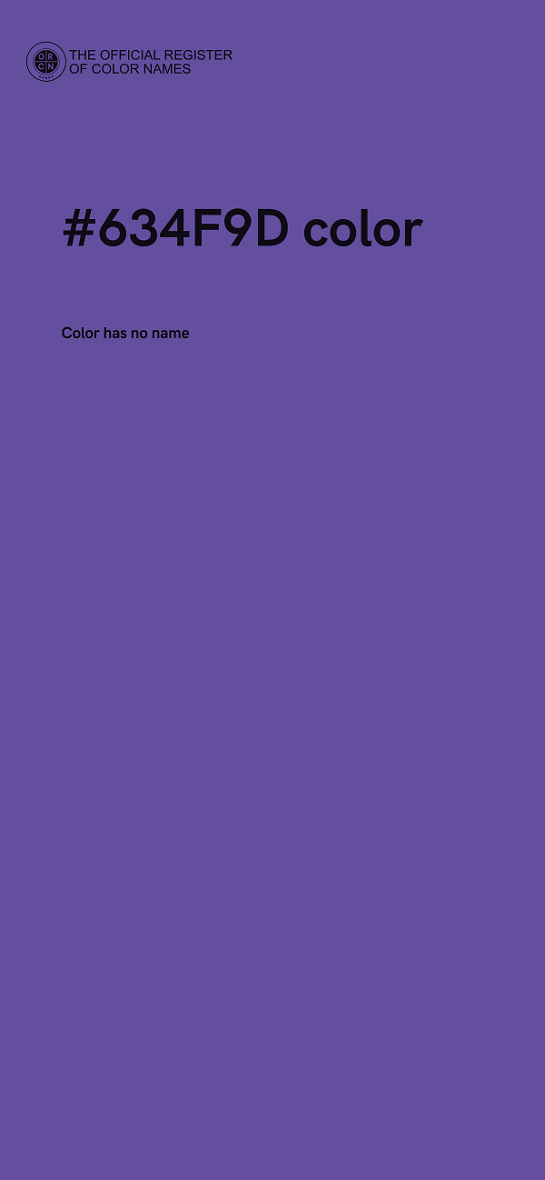 #634F9D color image