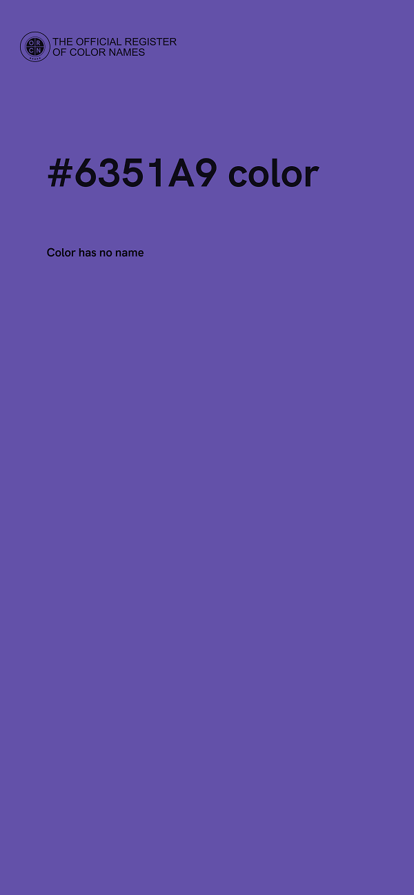 #6351A9 color image