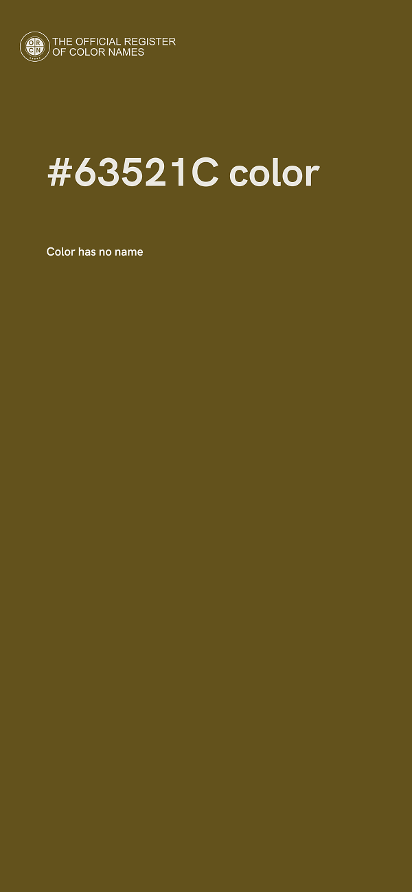 #63521C color image