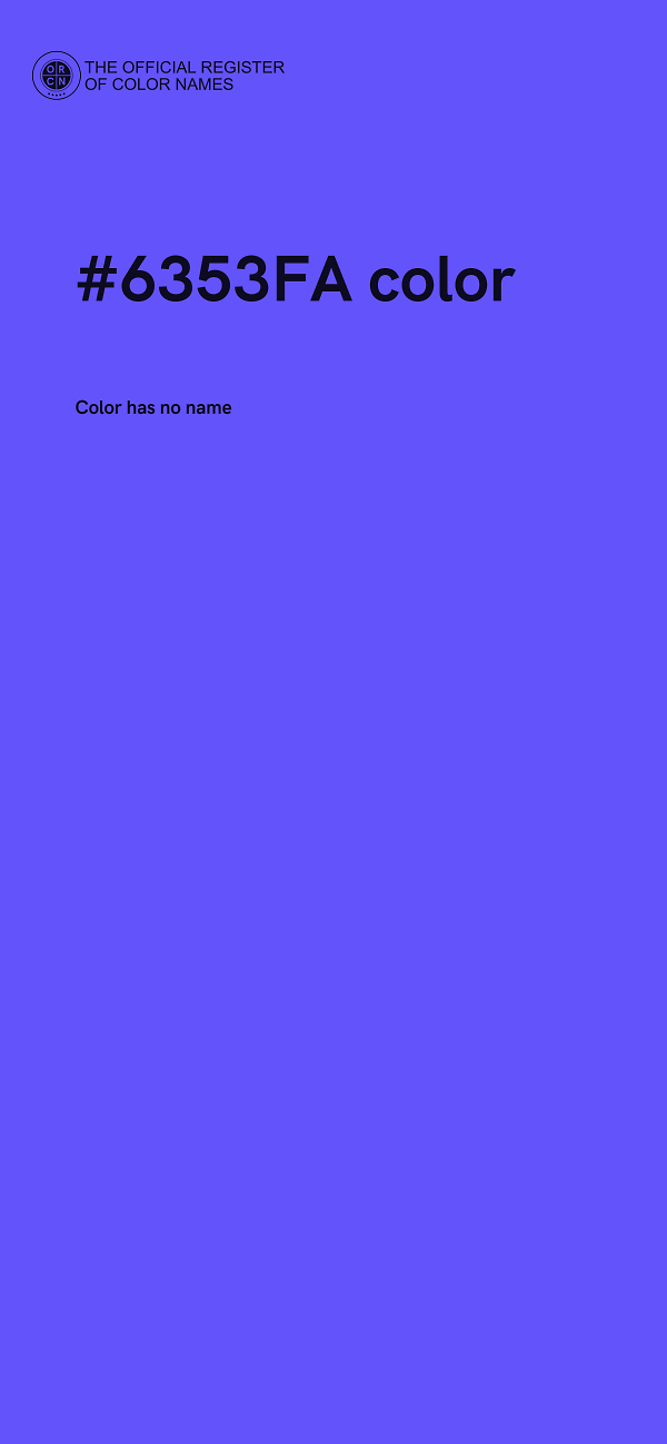 #6353FA color image