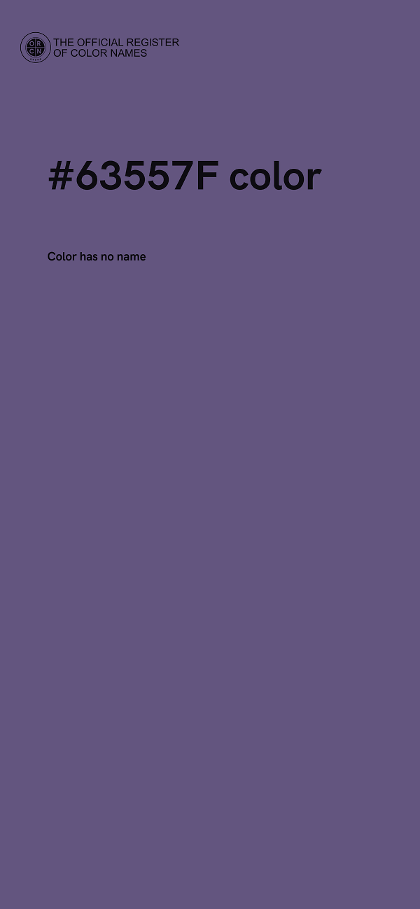 #63557F color image
