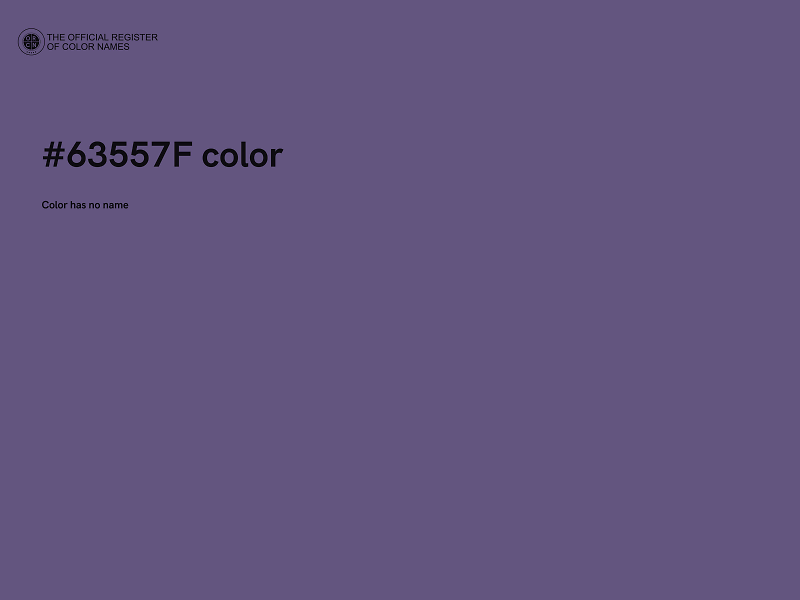 #63557F color image