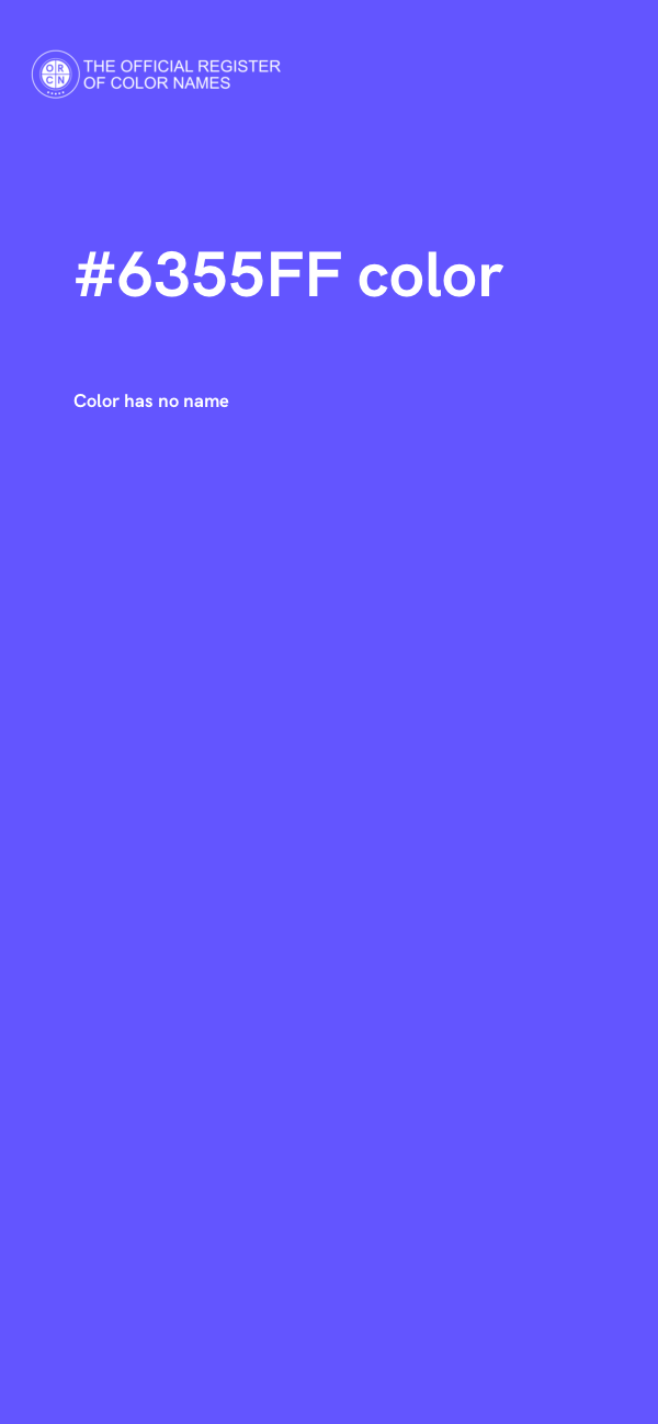 #6355FF color image