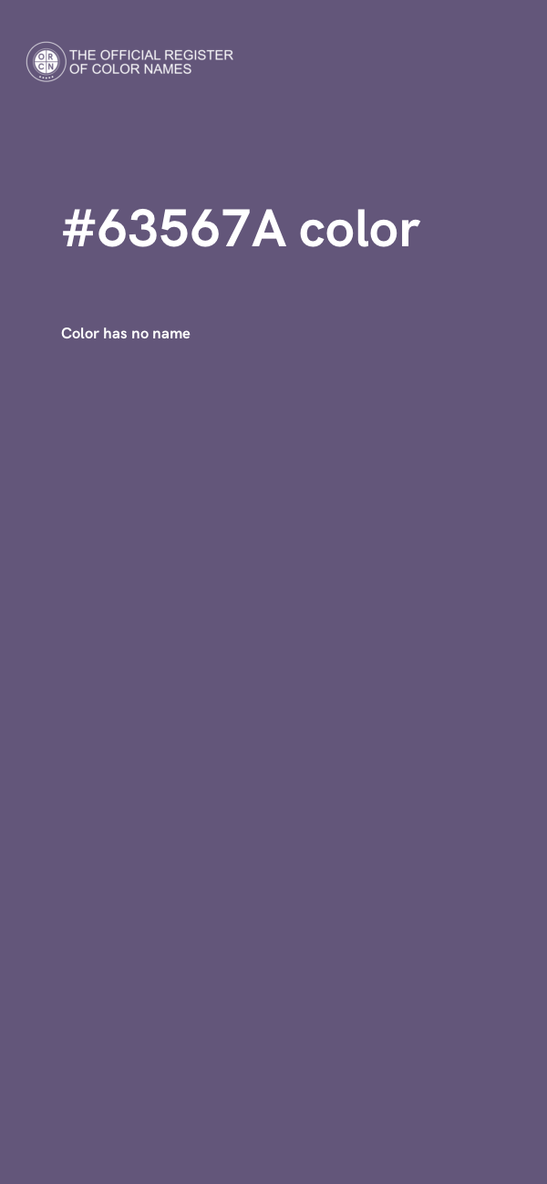 #63567A color image