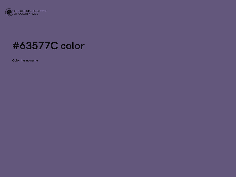 #63577C color image