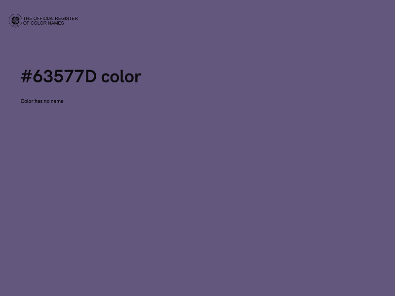 #63577D color image