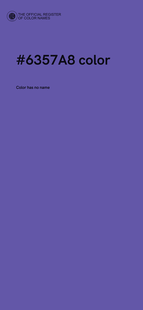 #6357A8 color image