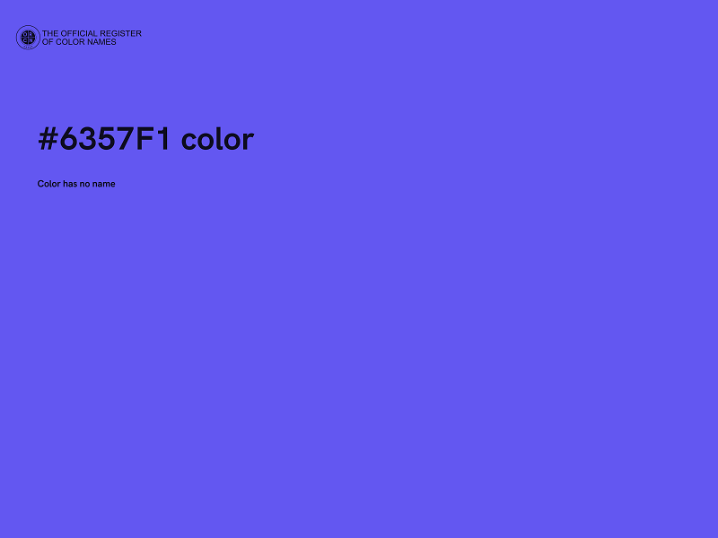 #6357F1 color image