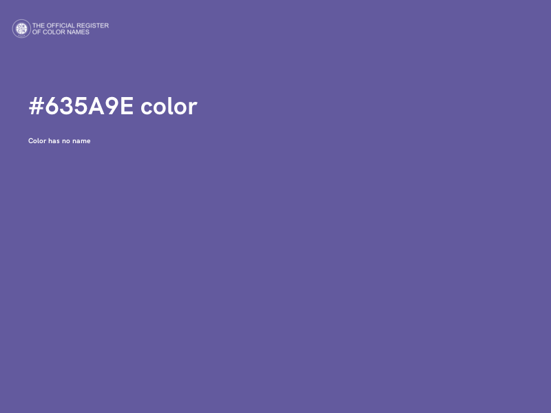 #635A9E color image
