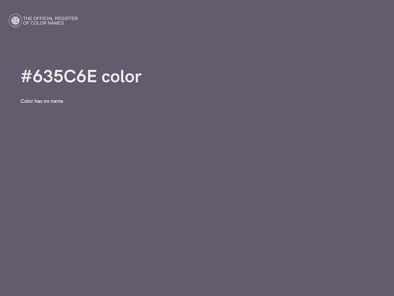 #635C6E color image