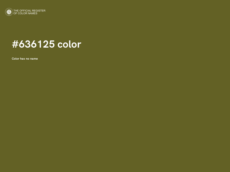 #636125 color image