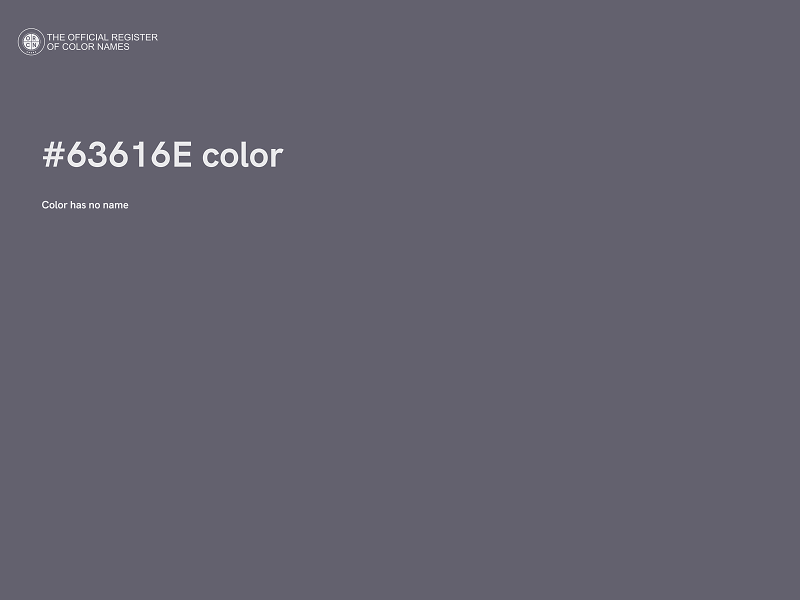 #63616E color image