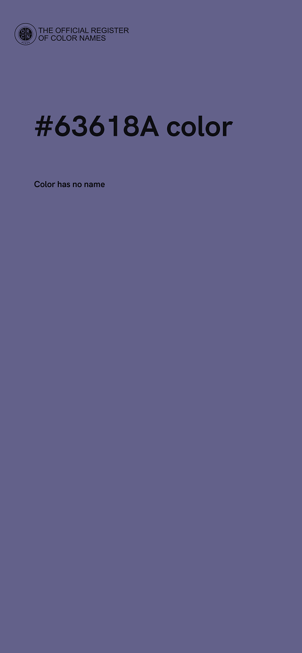 #63618A color image