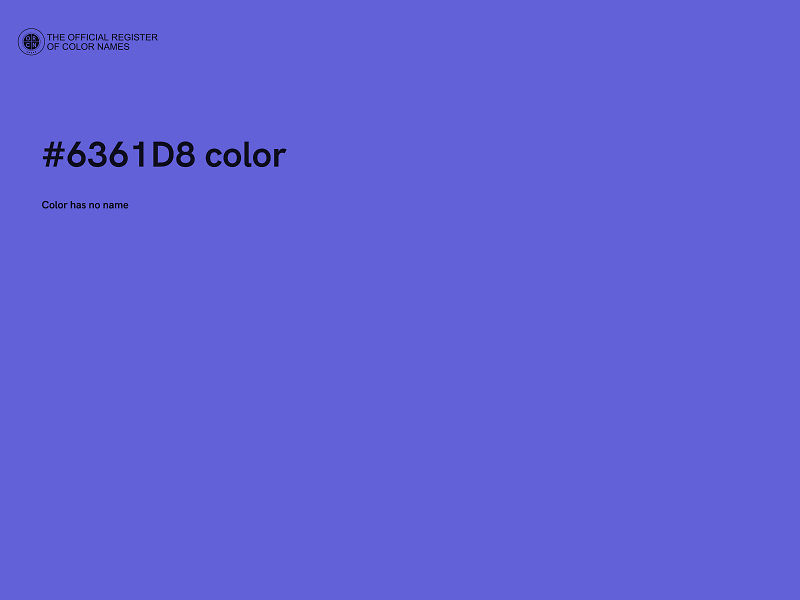 #6361D8 color image