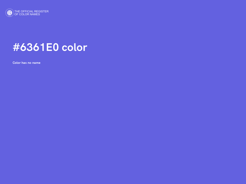#6361E0 color image