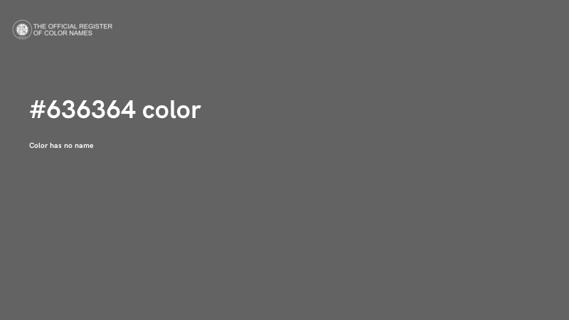 #636364 color image