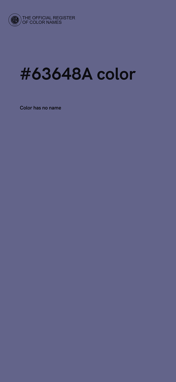 #63648A color image