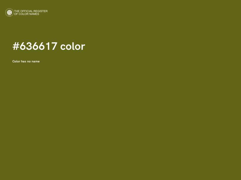 #636617 color image
