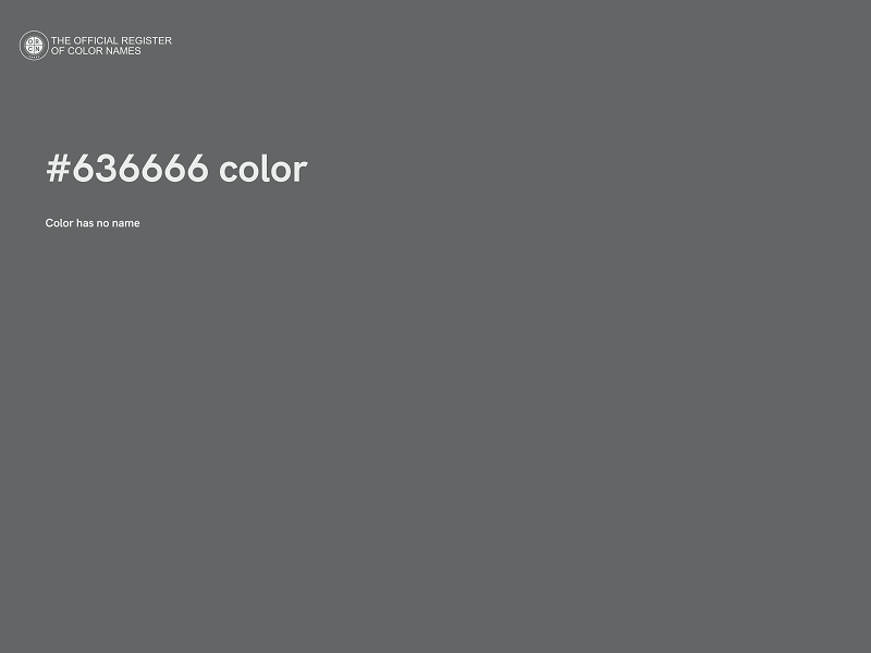 #636666 color image