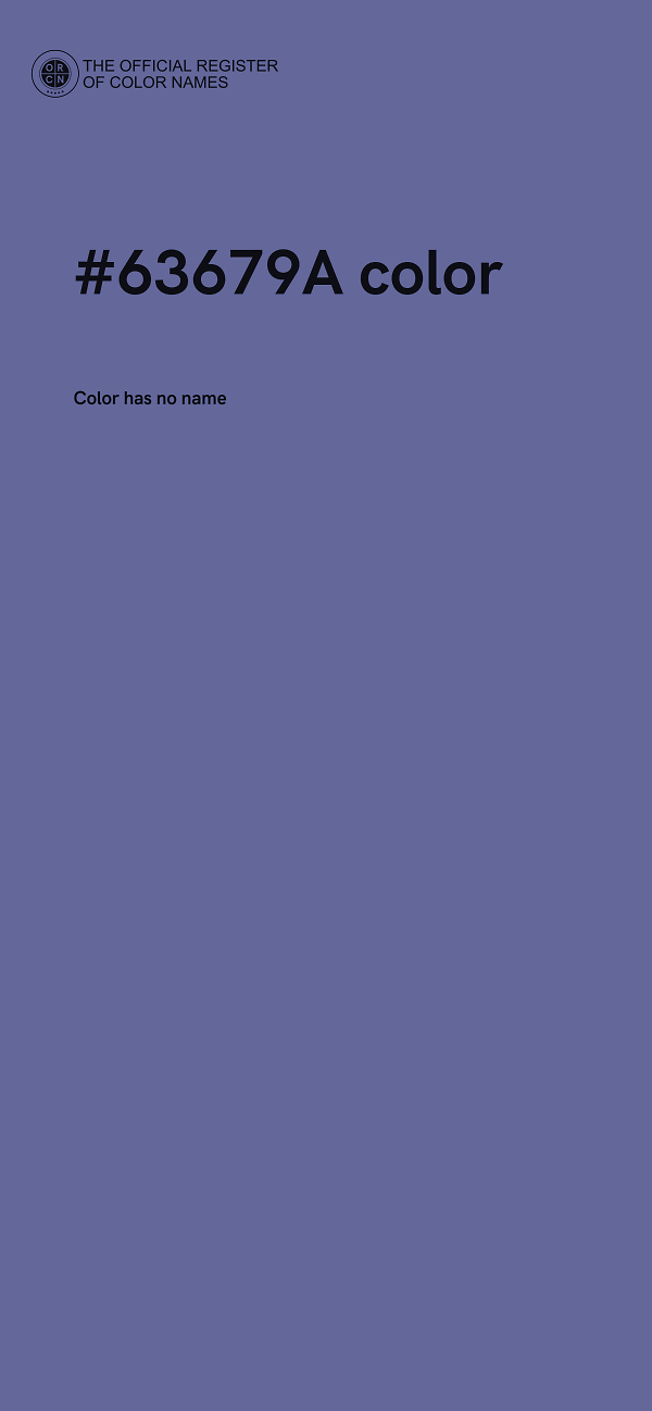 #63679A color image