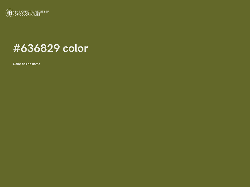 #636829 color image