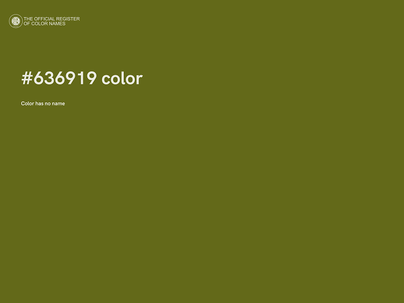 #636919 color image