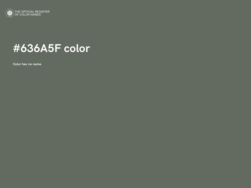 #636A5F color image