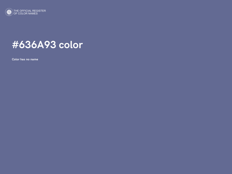 #636A93 color image